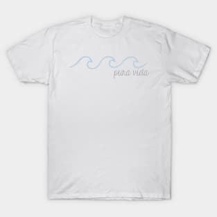 Pura Vida Wave in Cursive T-Shirt